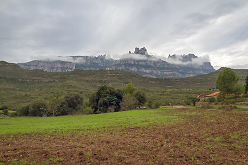 Image showing Montserrat mountain