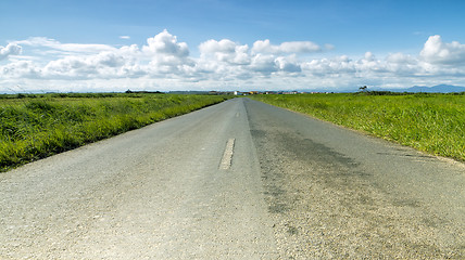 Image showing Asphalt road 