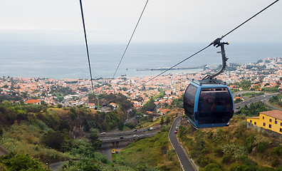 Image showing Cablecar Madeira