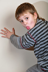 Image showing naughty child