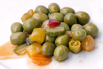 Image showing Olives garnachas.