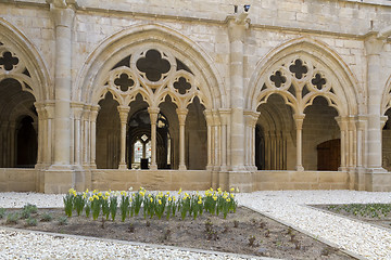 Image showing Monastery of Santa Maria de Poblet cloister