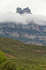 Image showing Montserrat mountain