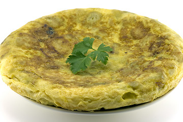 Image showing Spanish omelette