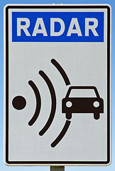 Image showing Signal indicator radar
