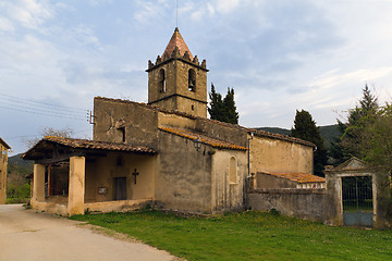 Image showing Catalan typical rural landscape in Spain