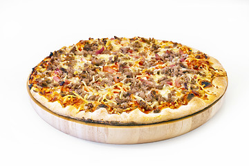 Image showing Pizza cheese steak