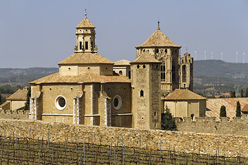 Image showing Monastery of Santa Maria de Poblet overview