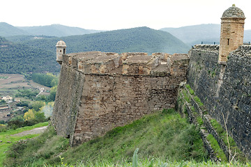 Image showing Cardona castle is a famous medieval castle in Catalonia. 