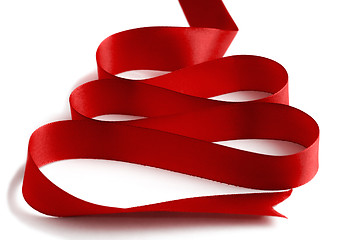 Image showing Red ribbon