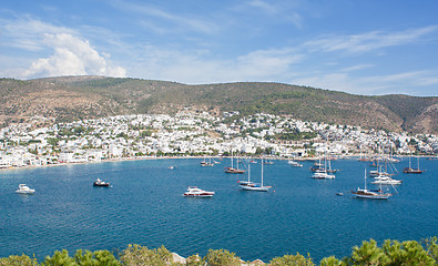 Image showing Kumbahce Bay in Bodrum, Turkey