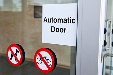 Image showing Automatic door