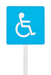 Image showing Wheelchair sign