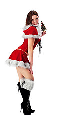 Image showing Sexy Santa girl