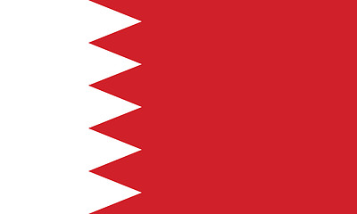 Image showing Flag of Bahrain