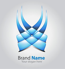 Image showing Abstract brand logo/logotype