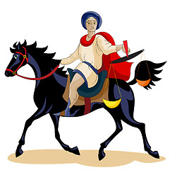 Image showing Equestrian of the Apocalypse, Hunger