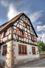 Image showing Andlau village in Alsace