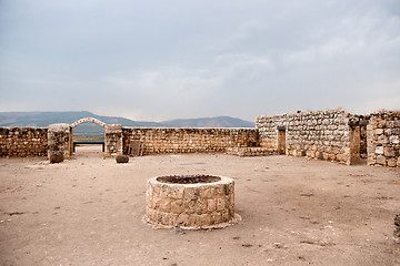 Image showing Ancient ruins in galilee