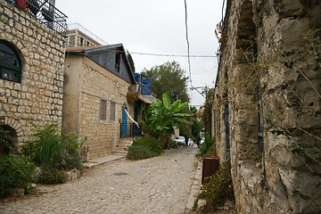 Image showing Rosh Pinna town streets