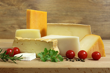 Image showing Cheeses