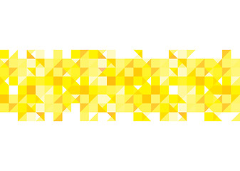 Image showing Yellow pattern background