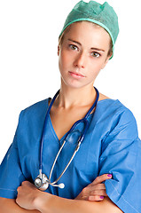 Image showing Female Surgeon