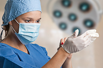 Image showing Female Surgeon