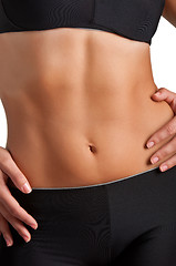 Image showing Woman's Abs