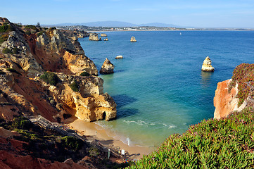 Image showing Beach in Algarve, Portugal