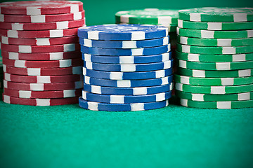 Image showing Pile of Chips