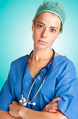 Image showing Female Surgeon