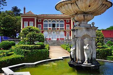 Image showing Fronteira Palace in Lisbon, Portugal