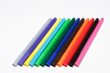 Image showing Fiber tipped pens #1