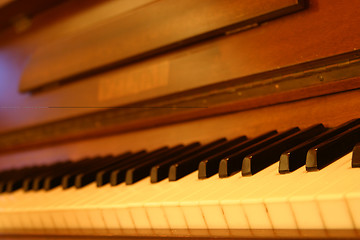 Image showing Old piano