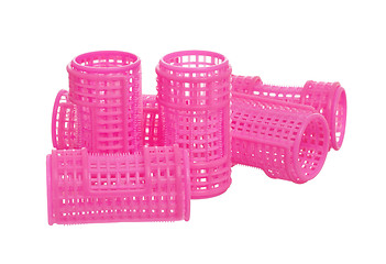 Image showing Hair rollers