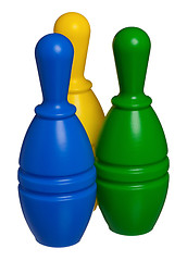 Image showing Toy bowling