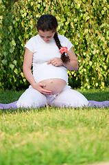 Image showing Pregnant woman