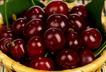 Image showing Sweet cherries