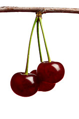 Image showing Sweet cherries