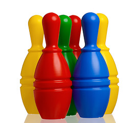 Image showing Toy bowling