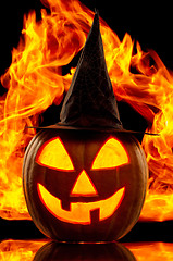 Image showing Halloween pumpkin