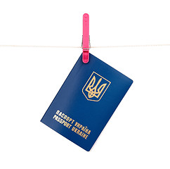 Image showing Passport Ukraine