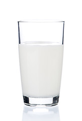 Image showing Glass of milk