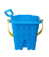 Image showing Toy bucket and spade