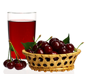 Image showing Sweet cherries