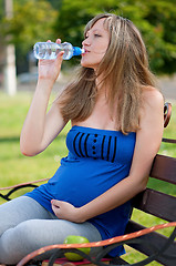 Image showing Pregnant woman