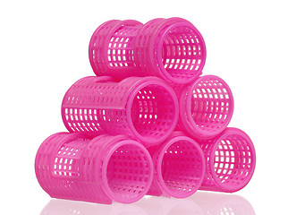 Image showing Hair rollers