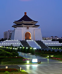 Image showing chiang kai shek memorial hall in taiwan