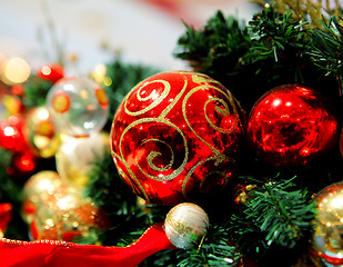 Image showing Christmas tree ornament